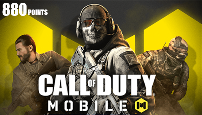 Call Of Duty Mobile 880 COD Points Mobile