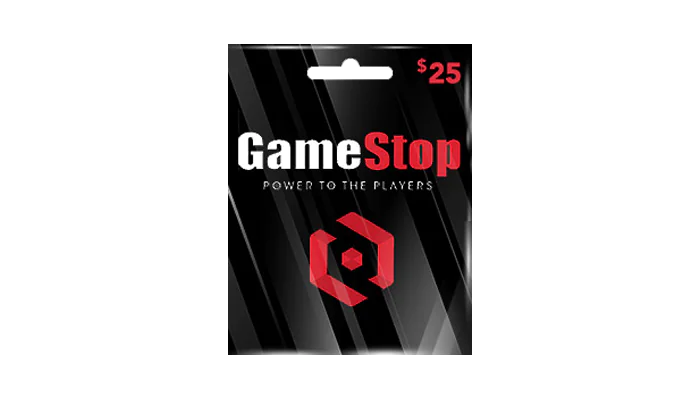 GameStop Gift Card 25 USD